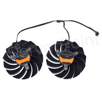 Добре тестван двойка вентилатори dc 12 v за цветна графична карта RTX3080 3070 3060ti 3060 iGame Ultra Grahic Card Fan