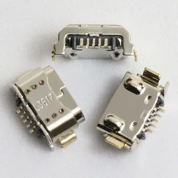 50 БР. За LG K9 X210 LM-X210EM LMX210EM Зареждане Micro USB Портове и Съединители Jack Конектор Micro USB Конектор Зарядното Устройство