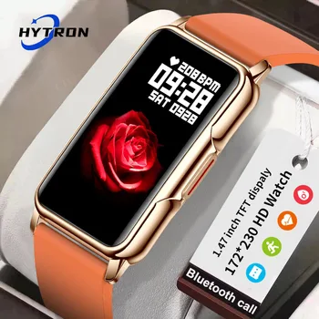 HYTRON Женски смарт часовници Bluetooth Talk Монитор на сърдечния ритъм сън умен гривна за проследяване на спортни здравето Smartwatch 2023 нова