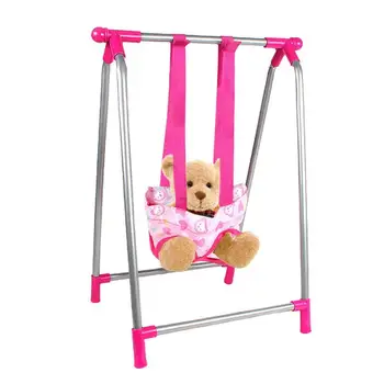 Комплект за куклено колички, леки розови играчки за колички, че симулира детски игри набиране, за ролеви игри за куклено детски стаи, подарък за коледа за