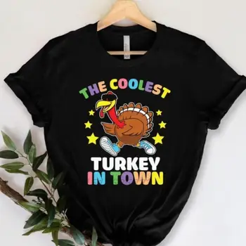 Най-готина Турция в градски условия, женски реколта тениски, есенни забавни тениски, унисекс, 100% памук, върхове оверсайз, дрехи
