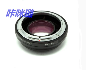 fd-fx Фокусный редуктор Усилвател на скоростта Турбо адаптер за обектив Canon fd камера fujifilm fx xh1 XE3/XA3/xt2 xt10 t20 xt100 SR/X-600