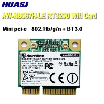 Huasj AzureWave AW-NB087H-LE RT3290LE RT3290 150 Mbps, 802.11 b/n медия mini PCIe pci-express BT3.0 Wlan Wifi Безжична карта