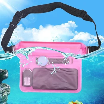 3-слойная поясная чанта за гмуркане с водоустойчив печата Рафтинг, Гмуркане, ски, фурнир Подводна сушене чанта на рамото поясная чанта спортна чанта