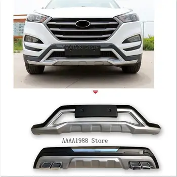 2015 2016 2017 2018 за Hyundai Tucson предна + задна броня, дифузер протектор защитна подплата аксесоари за полагане на автомобили
