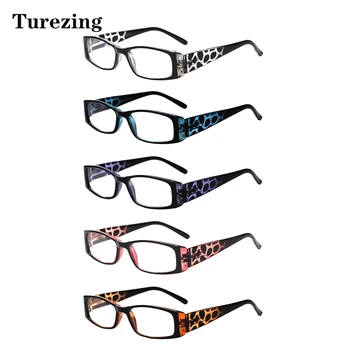 Turezing5 Двойки мъжки И женски очила за четене с фин принтом, Модни Разширени Крака, HD Удобни Очила по рецепта