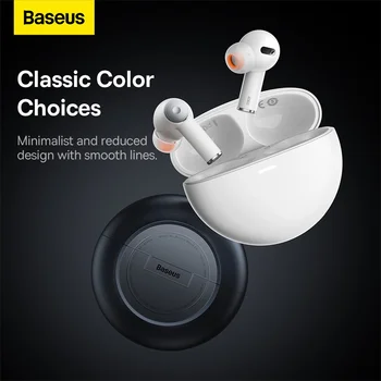 Baseus True Bowie EX 5.3 Bluetooth слушалките с шумопотискане, детска слушалки, безжични слушалки с 4 микрофони ENC