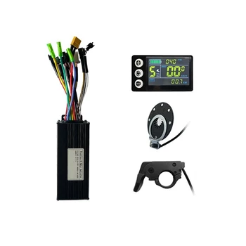 Електрически скутер, литиева батерия, изменено цветен LCD екран-S866, уред, контролер на 30A, усилвател на мощност, набор от педала на газта, Аксесоари