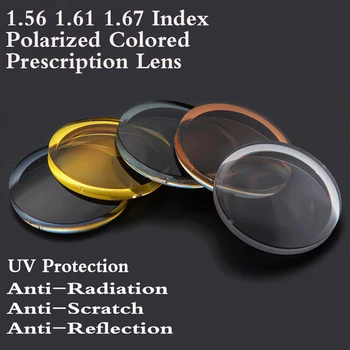 1,56 1,61 1,67 Пощенски код Асферичните поляризирани цветни оптични лещи за очила по рецепта, лещите за късогледство, лещите за очила с пресбиопия