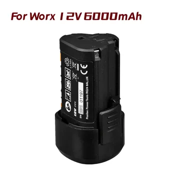 Voor Worx WA3505 12 6000 mah Литиево-йонна батерия Akku WA3553 WA3503 WA3505 WA3509 WX128 WX382 WX530 WX673 Vervangende Batterij L50