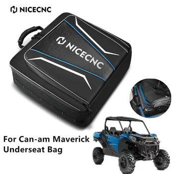 Чанта за съхранение на UTV под Седалката за Can-am Маверик X3 2017-2023 X3 Max Turbo Водоустойчив Дръжка на Багажника с Голям Капацитет, Куфари