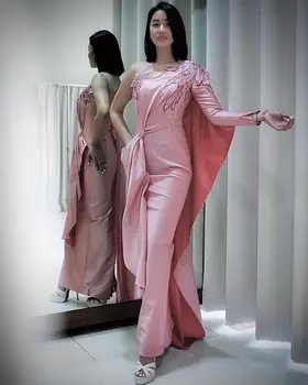 Рокли за бала в ретро стил, елегантен, с аппликацией във формата на русалки, атласное рокля за специални случаи, vestido de graduación mujer juvenil2023 robe бал