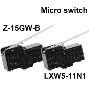 1бр LXW5-11N1/Z-15GW-B 15A 380 В Микро крайния изключвател С дълъг Лост SPDT Защелкивающийся Ключ Преместване