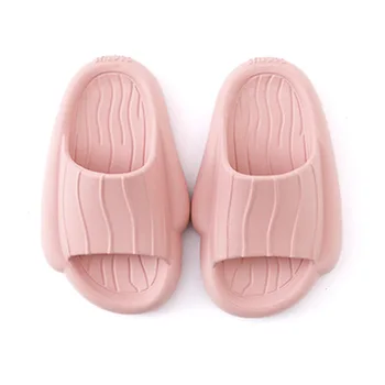 2023 нови детски сандали, летни обикновена нескользящие пластмасови чехли за баня с анимационни модел на дебела подметка, F-018