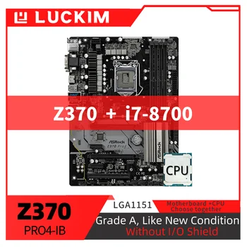Възстановена дънна платка Z370 PRO4-IB LGA1151 i7-8700 Set LGA1151 i7-8700 Set с процесор