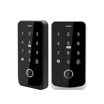 Интелигентен контролер за достъп на Hristo APP Парола 13,56 Mhz RFID карта M1 отпечатък от пръст Метод за отключване на NFC Сигурност Безконтактен заключване на входната врата