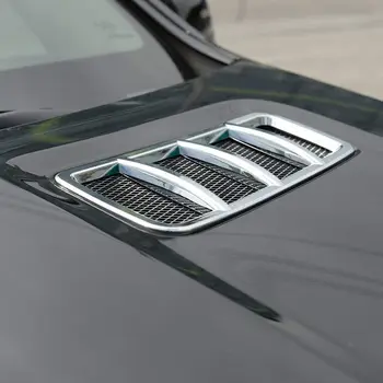 За Mercedes-Benz ML GL GLE GLS 2013-2019, ABS хромирани стикер на покрива на двигателя, за довършителни работи на капака