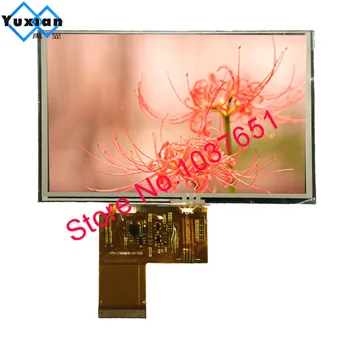 5-инчов TFT 800*480 40pin цветен LCD дисплей със сензорен панел ILI5960 + ILI6122 40pin LT050C-01A Нов и оригинален