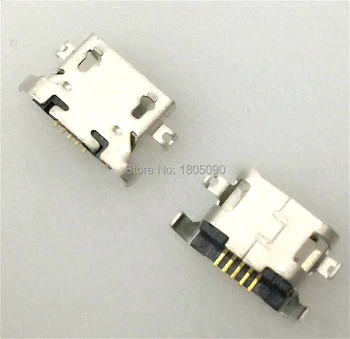 50 бр. Micro USB 5pin 1.27 мм порт кабел за зареждане на Док-конектор За Motorola Moto E3 G5 XT1672 XT1676 G4 Play XT1600 1601 lenovo A850