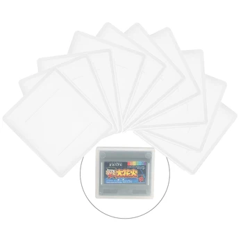 10 бр. Прозрачна кутия за игрални касети Калъфи за SNK Neo Geo Pocket color NGPC Пластмасова детска карта Catrage за съхранение