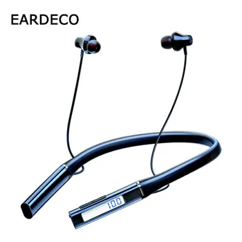 EARDECO Bluetooth Слушалки, бас-безжични стерео слушалки, сменящи се панела, слушалки, слушалки, намаляване на шума, 14.2 mm, подвижната сонда