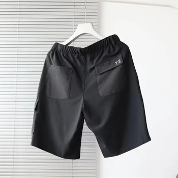 2023 Година 3 Летни мъжки ежедневни панталони с автоматична печат, модни тела с завязками DK892