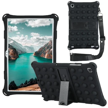 Мек калъф с мехурчета за Samsung Galaxy Tab A7 Lite 10,4 2020 SM-T500 T505 Funda Tablet 8,7 2021 SM-T220 SM-T225 Мек Силиконов калъф