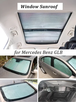 За Mercedes Benz GLB Class Аксесоар Козирка За прозорците на покрива, Преден Протектор на Предното Стъкло Козирка за GLB200 GLB180 GLB220