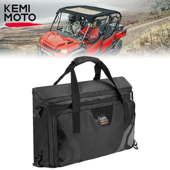 KEMIMOTO UTV # 0SL77-HL8-A00 е Съвместим с Honda Pioneer 1000-6 Deluxe Crew 2023 1680D Чанта за съхранение от плат Оксфорд за безопасност под седалката