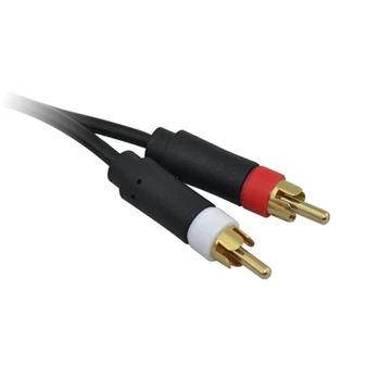 100 бр. аудио-видео кабел с висока разделителна способност RCA Аудио адаптер, VGA кутия кабел за SEGA DC