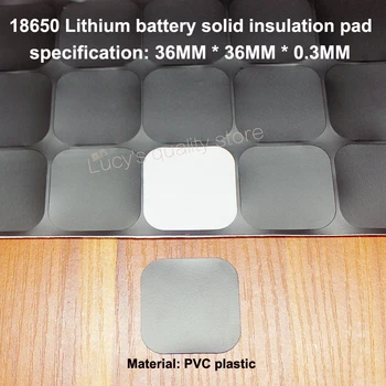 100 бр./лот, универсална литиева батерия 18650, висока температура самозалепваща уплътнението, комплект 4s, подложка за повърхността