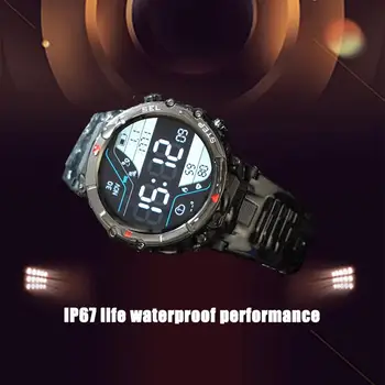 Умен часовник Ultimate Outdoor Bluetooth с водоустойчив дизайн и пульсометром - Вашият идеален спътник за активен начин на живот.