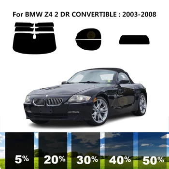 Предварително третираните нанокерамический автомобилен комплект за UV-оцветяването на прозорци на Автомобили прозорец филм за BMW Z4 E85 2 DR МЕК покрив 2003-2008