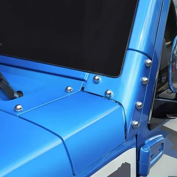 За Baic BJ40 Ickx K2 2021-2022 Дооснащение Антикорозионна втулка Врата капачка Защитна капачка винт за багажник на Кола етикети