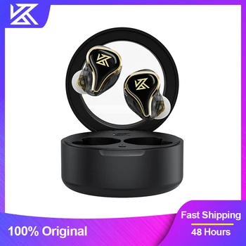 Слушалки KZ SK10 Pro TWS, съвместими с Bluetooth 5.2, Безжични Хибридни слот HiFi Слушалки, Шумоподавляющая Слушалки за спортни монитор