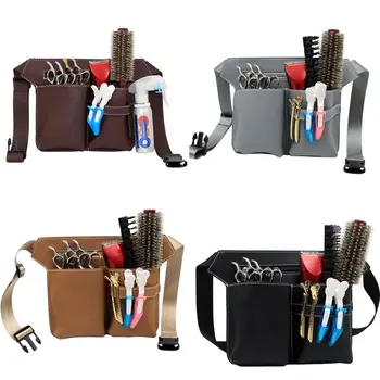 Професионални фризьорски ножици чанта поясная чанта Фризьорски инструмент за интериора