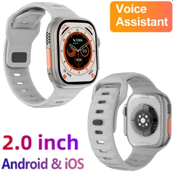 Дамски Смарт Часовници Bluetooth Кол Гласов Асистент за Наблюдение на Сърдечната Честота Фитнес за iPhone 11 12 13 Pro Max X XR 6s 7 8 13 14 SE