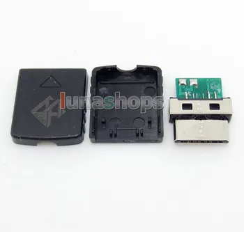 LN004195 САМ Част от докинг станция ръчна изработка за Sony MP3 Walkman Player, USB DATA Hifi кабел