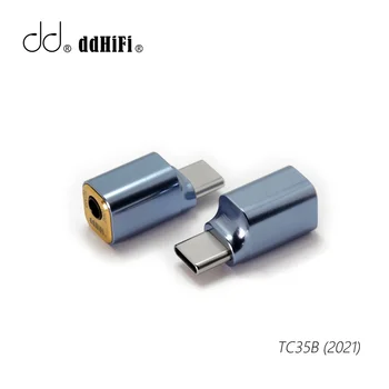 DD ddHiFi Абсолютно Нов TC35B (2021) Адаптер USB Type-C за 3.5 мм слушалки за телефон Android 384 khz/32 bit