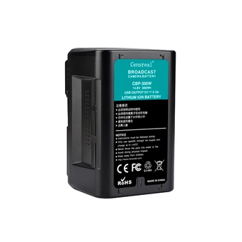 Батерията с голям капацитет от 16.8 V 13200mAh 190Wh с V-образно затваряне и V-Образен Ключ За Видеокамери Sony Видеокамера DC D-Tap USB Изход В Америка