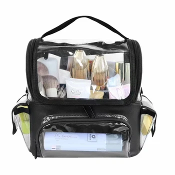 Дамски чанти от PVC, раница за грим, фризьорски аксесоари, прозрачна, водоустойчива чанта, аксесоари за фризьори