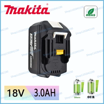 Makita 100%Оригинална Батерия за Лаптопи 18V 3.0 5.0 AH AH 6.0 AH с led Литиево-йонна батерия Заместител на LXT BL1860B BL1860 BL1850
