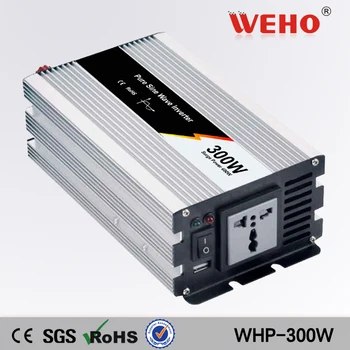 (WHP-300-) 300 W чиста синусоидална преобразувател на мощност DC12V 24-48 В променлив ток от 110 До 220 v 50 Hz/60 Hz