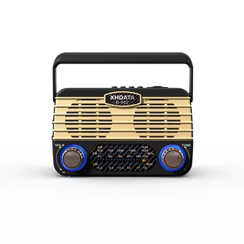 XHDATA D-902 Радио FM USB SW AM Радио Слънчеви Портативни Bluetooth-съвместими Високоговорители Безжична Стерео Музикален MP3 плейър